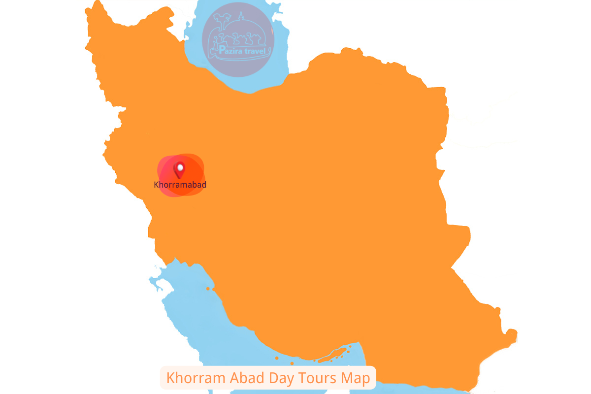 Explore Khorramabad trip route on the map!